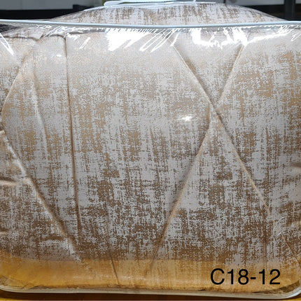 C18 -  Q5pc Comforter Set Jacquard Material