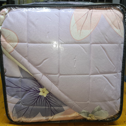 B21 - Queen 5pc Bedspread Big Frill - Biggest Diamond - Winter Material