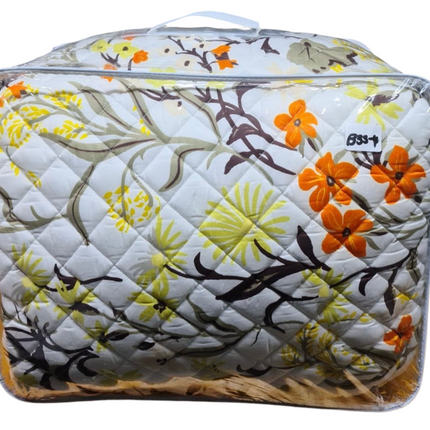 B35 - King 5pc Bedspread Microfiber - Printed