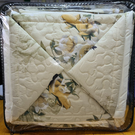 B34 - Queen 5pc Bedspread snake  Printed Microfibre