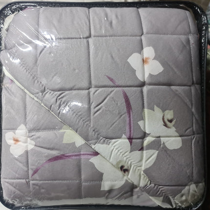 B21 - Queen 5pc Bedspread Big Frill - Biggest Diamond - Winter Material
