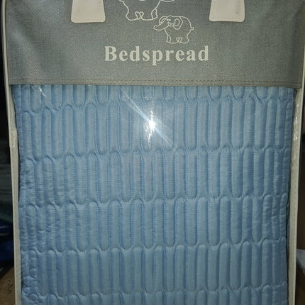 B9 - Double 5pc Bedspread Zig Zag - Dyed - 65gsm