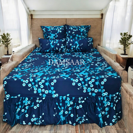 S31 - Queen 5pc Microfibre Printed Combo - Box Pack - ABS