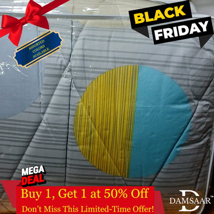 C21- Q5PC POLLYCOTTON COMFORTER