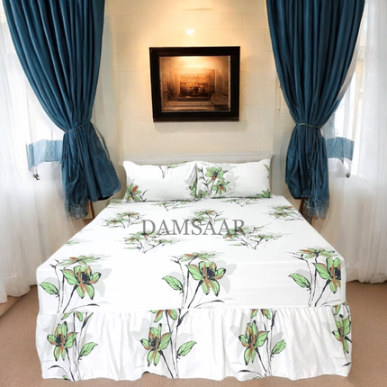 S19 - Queen 3pc Winter Printed Combo - Damsaar