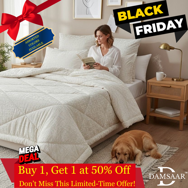 C2 - King 5pc Velvet Comforter