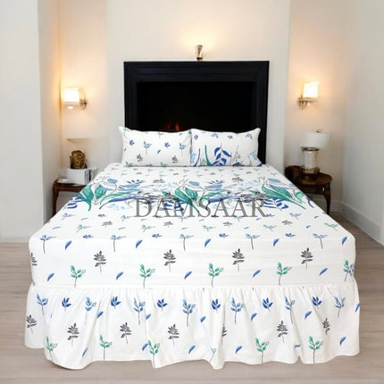 S19 - Queen 3pc Winter Printed Combo - Damsaar