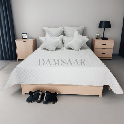 B25 - Queen 7pc Cucci Bedspread Set