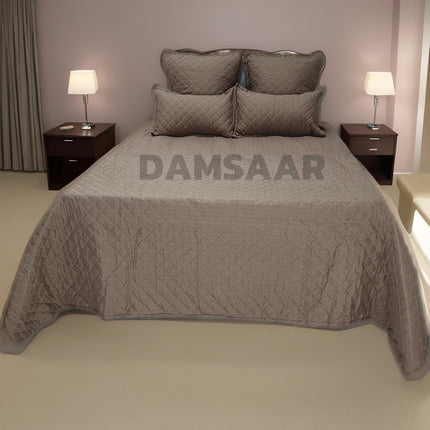 B18 - King 5pc Bedspread Stripe - Box Packing - Promotion