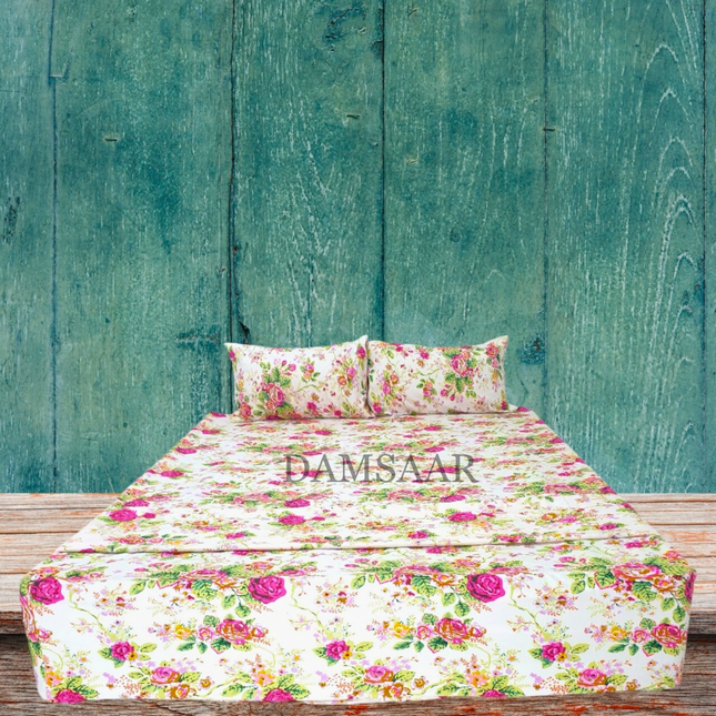 S28 - Queen 4p Winter sheet Set Dams