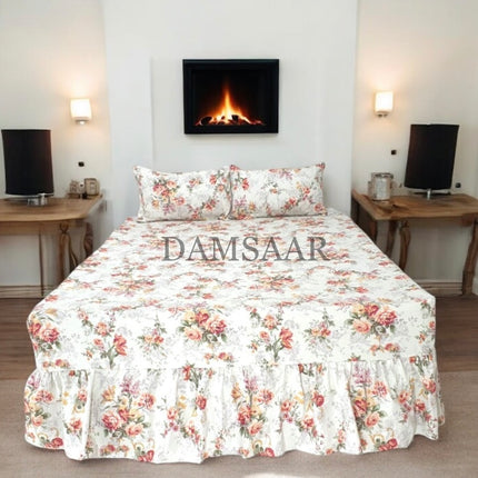 S19 - Queen 3pc Winter Printed Combo - Damsaar