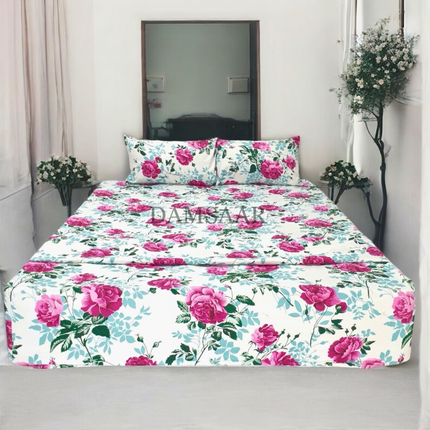 S28 - Queen 4p Winter sheet Set Dams