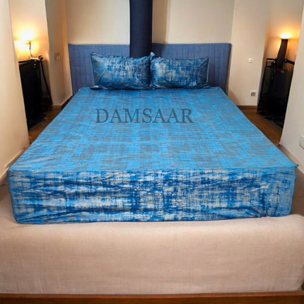 S37 - Queen 3pc Velvet Fitted Set - ABSOLUTE DECOR