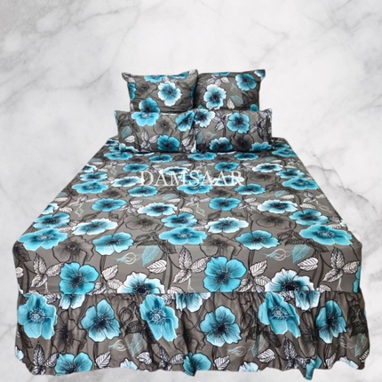 S31 - Queen 5pc Microfibre Printed Combo - Box Pack - ABS