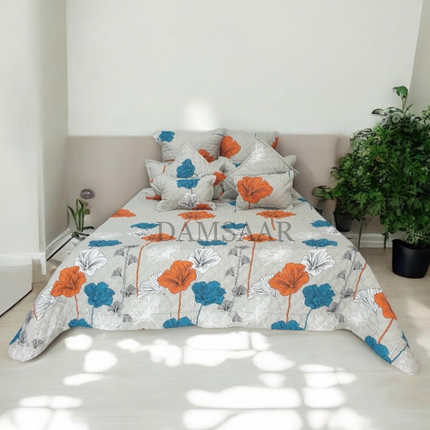 B3 - King 13pc Bedspread - Winter Floral 120gsm
