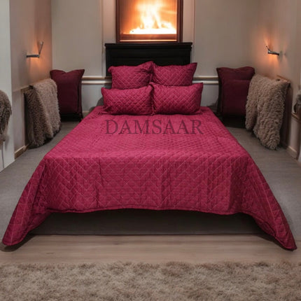 B18 - King 5pc Bedspread Stripe - Box Packing - Promotion