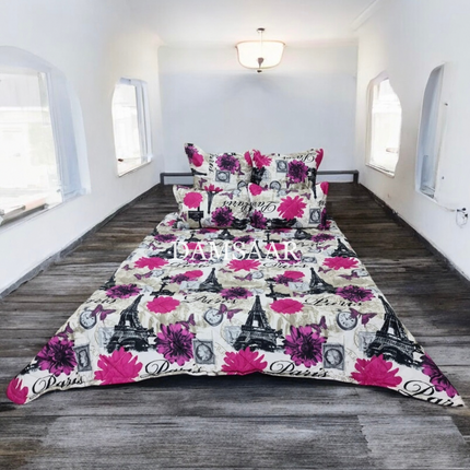 B22 - Queen 5pc Bedspread Winter 120gsm - Normal - Biggest Diamond - Clearance