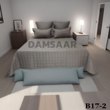 B17 - Damsaar 5pc Bedspread Polycotton 144TC - Clearance