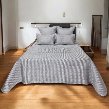 B6 - King 5pc Bedspread Satin