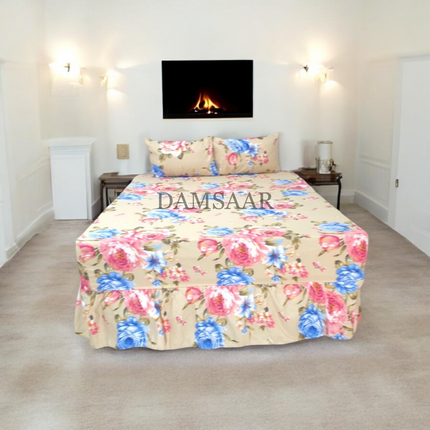 S18 - King 3pc Winter Printed Combo - Damsaar