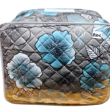 B35 - King 5pc Bedspread Microfiber - Printed