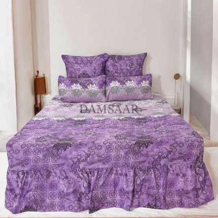 S30 - King 5pc Microfibre Printed Combo Sheet Set - Box Pack