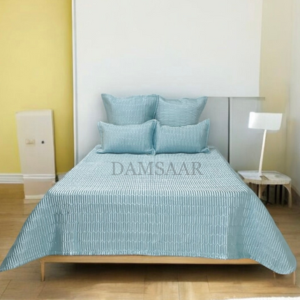 B6 - King 5pc Bedspread Satin