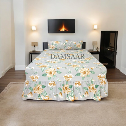 S18 - King 3pc Winter Printed Combo - Damsaar