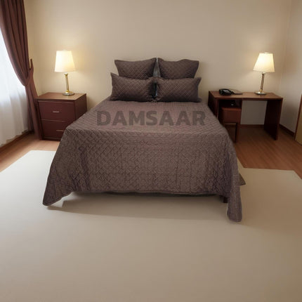 B18 - King 5pc Bedspread Stripe - Box Packing - Promotion