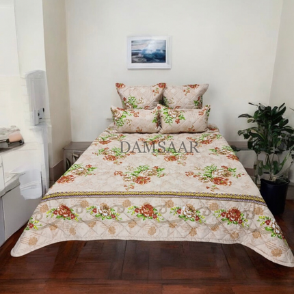 B22 - Queen 5pc Bedspread Winter 120gsm - Normal - Biggest Diamond - Clearance