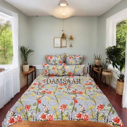 B22 - Queen 5pc Bedspread Winter 120gsm - Normal - Biggest Diamond - Clearance