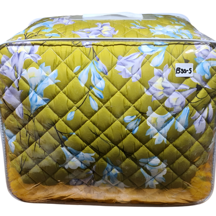 B35 - King 5pc Bedspread Microfiber - Printed