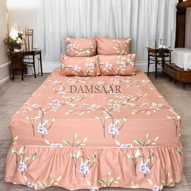 S31 - Queen 5pc Microfibre Printed Combo - Box Pack - ABS