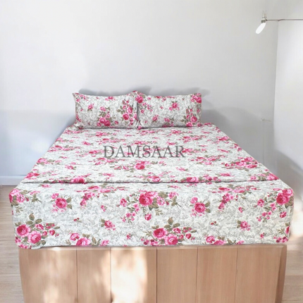 S28 - Queen 4p Winter sheet Set Dams