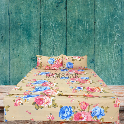 S28 - Queen 4p Winter sheet Set Dams