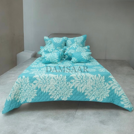 B3 - King 13pc Bedspread - Winter Floral 120gsm