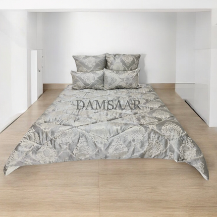 C18 -  Q5pc Comforter Set Jacquard Material