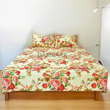 S28 - Queen 4p Winter sheet Set Dams