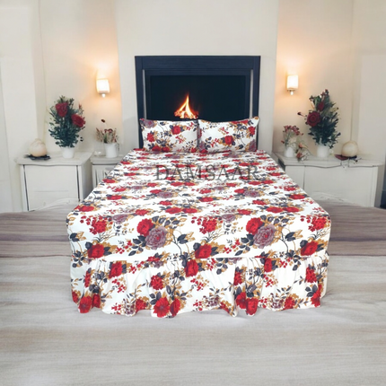 S18 - King 3pc Winter Printed Combo - Damsaar
