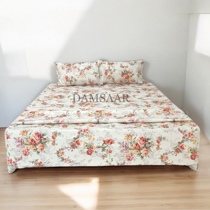 S28 - Queen 4p Winter sheet Set Dams