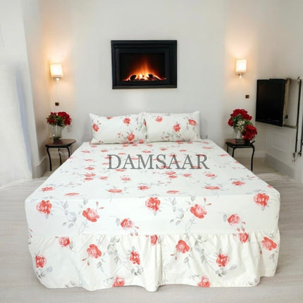 S19 - Queen 3pc Winter Printed Combo - Damsaar