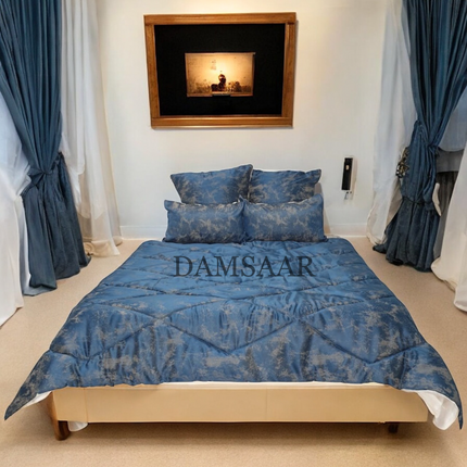 C18 -  Q5pc Comforter Set Jacquard Material
