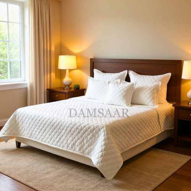 B25 - Queen 7pc Cucci Bedspread Set