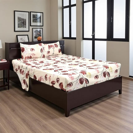 (S86) K4PC DAMS WINTER FLAT & FITTED SHEET SET