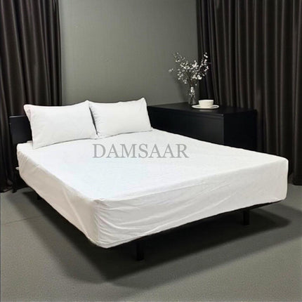 S38 - Double 3pc Velvet Fitted Set - ABSOLUTE DECOR