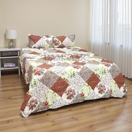 (C6-TM) Double 3 Piece Polyester Printed Comforter (Available in Assorted patterns)