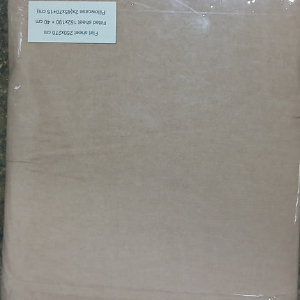 (S75)Q4PC 100%BRUSHED COTTON WINTER FLANNEL SHEET