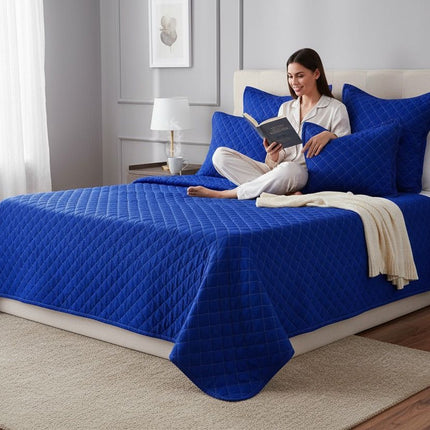 B25 - Queen 7pc Cucci Bedspread Set