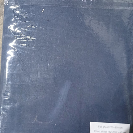 (S75)Q4PC 100%BRUSHED COTTON WINTER FLANNEL SHEET