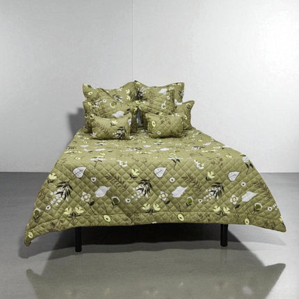 B3 - King 13pc Bedspread - Winter Floral 120gsm